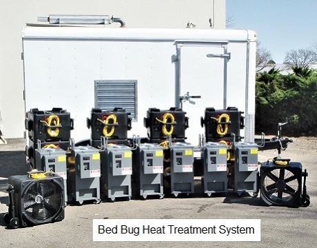 Optimum Process Technologies Bed Bug Heating Treatment 