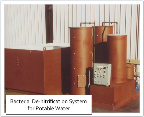 Optimum Process Technologies Bacterial De-nitrification System